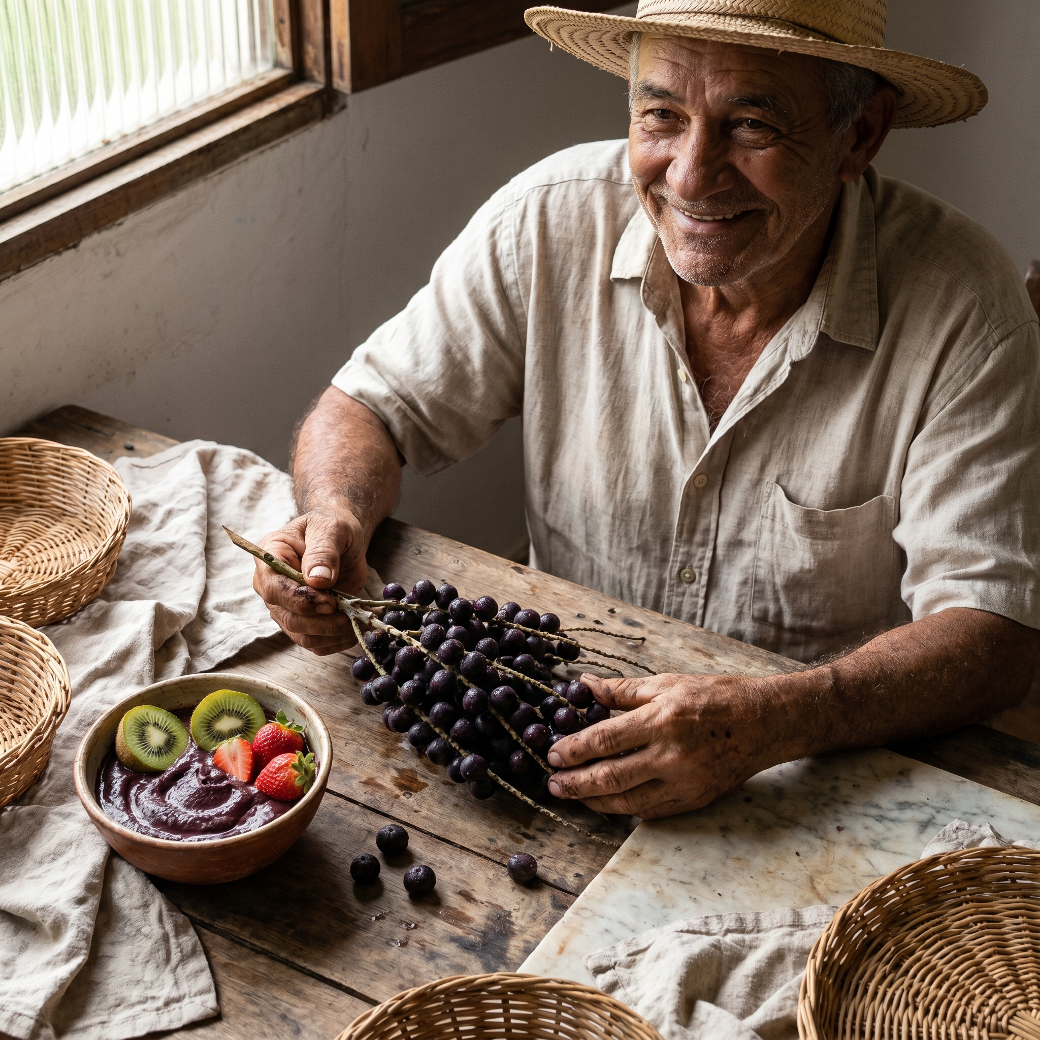 Editorial açaí pour
