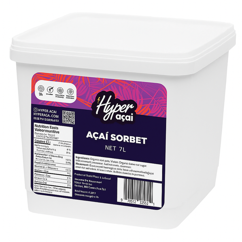 Organic Açaí Sorbet 7L